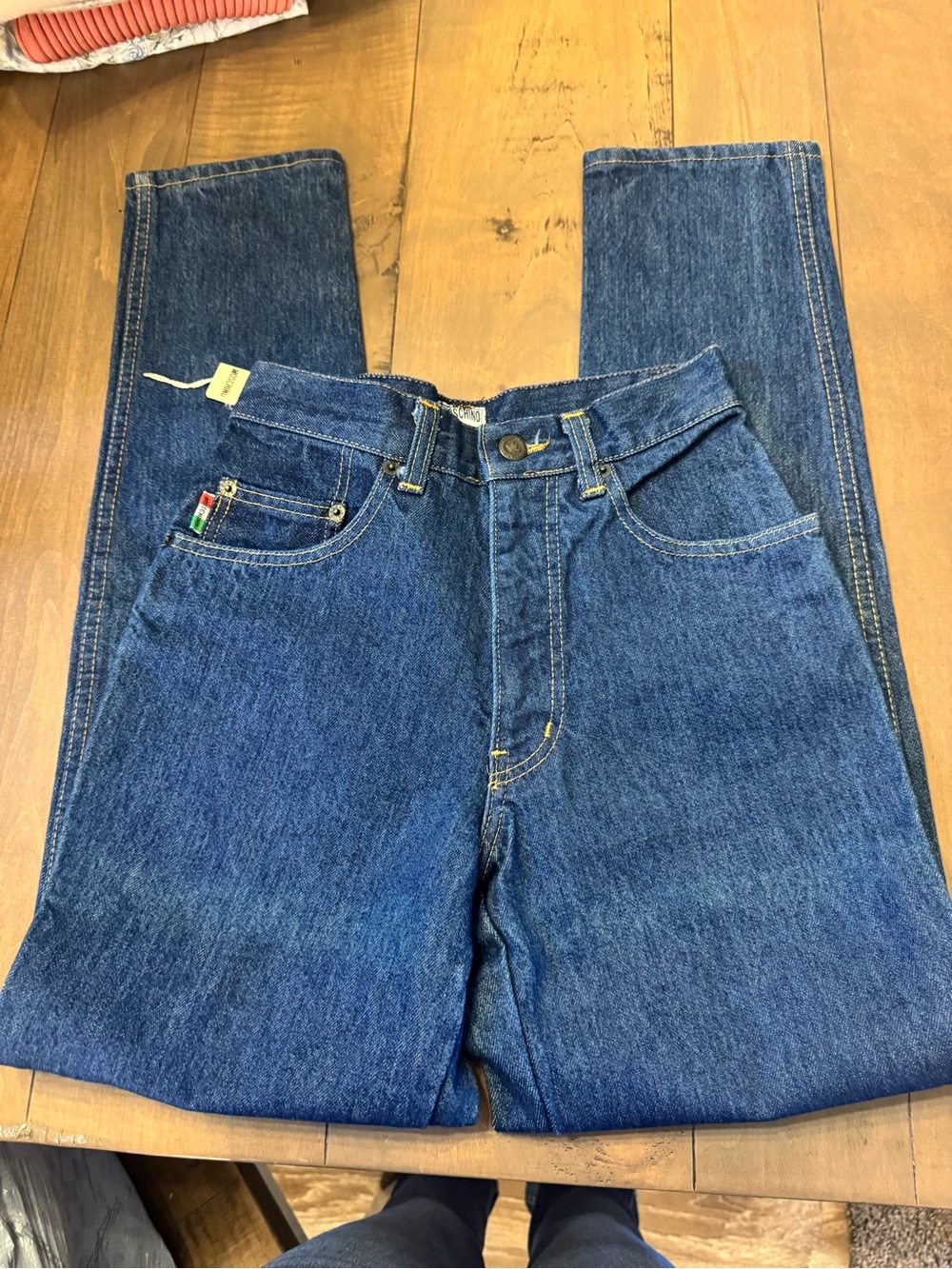 Moschino Jeans 26 X 30 Vintage Deadstock Y2K 90s Collectible NWT